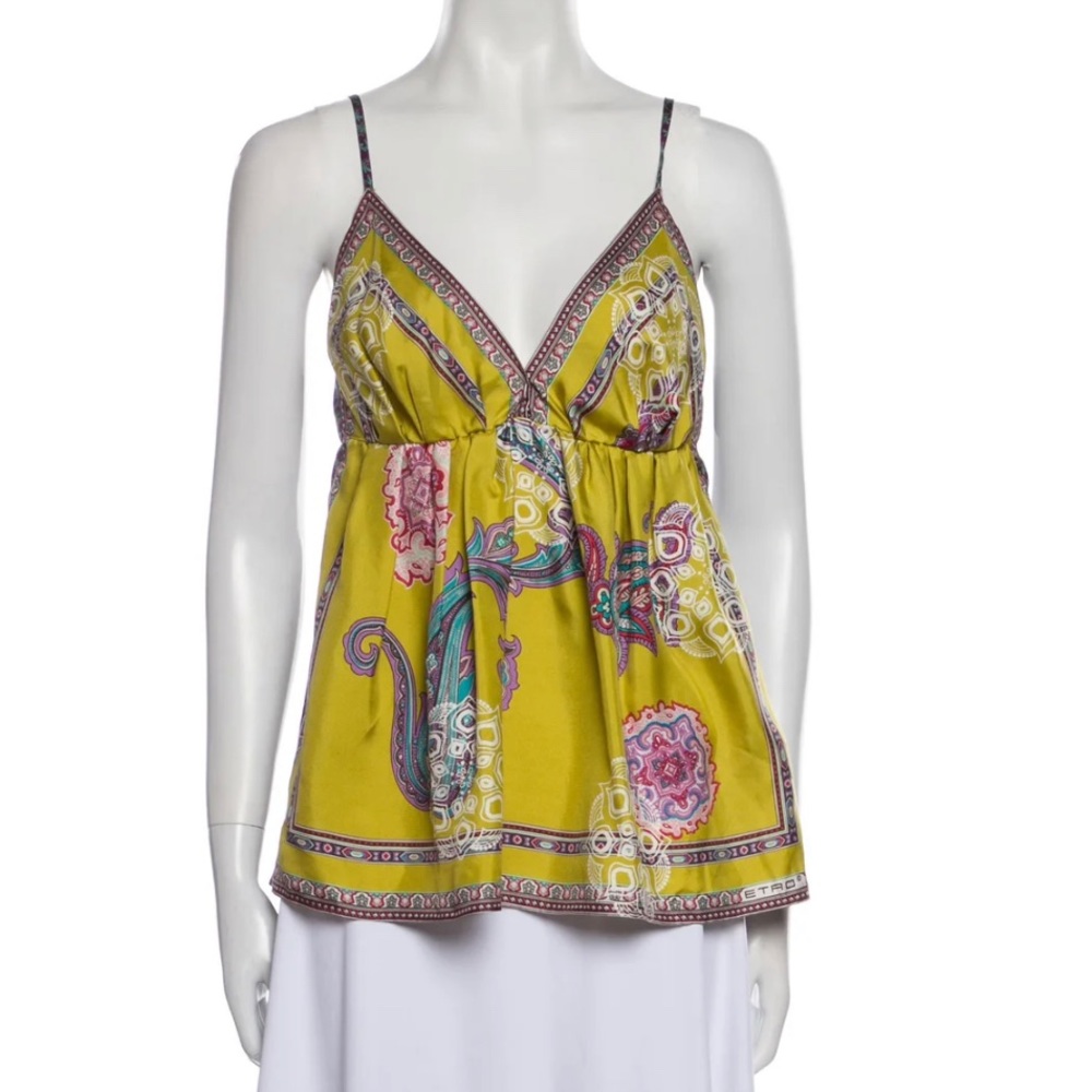 ETRO 100% Silk Tank